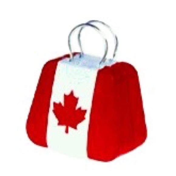 Accessories - CANADIAN FLAG TIN 'HANDBAG' 🇨🇦